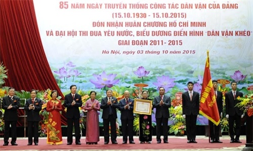 Ban Dân vận Trung ương kỷ niệm 85 năm Ngày truyền thống